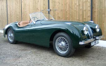 Jaguar XK 120.    hurstpark.co.uk