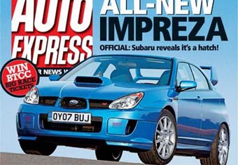  Subaru Impreza.   AutoExpress