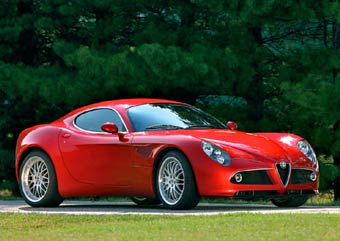   Alfa Romeo 8C Competitzione.    km77.com