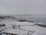 В Корсаковском морском порту произошел пожар на шхуне "Калан"