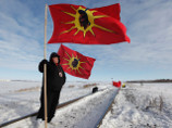 Тысячи канадских индейцев провели Национальный день действий, протестуя против нарушения их прав правительством во главе с премьер-министром Стивеном Харпером