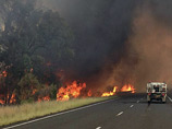 В штате Новый Южный Уэльс, где расположен Сидней, вновь объявлена пожарная угроза, а также предупреждения о ливнях и ветре разрушительной силы