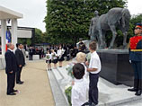 Мемориал памяти солдат и офицеров Русского экспедиционного корпуса, воевавших в составе союзнических армий в 1915-1918 годах, был открыт в Париже 21 июня 2011 года