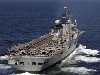 HMS Illustrious.    
