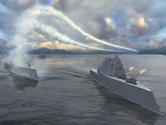   DDG-1000 Zumwalt.    defenseindustrydaily.com