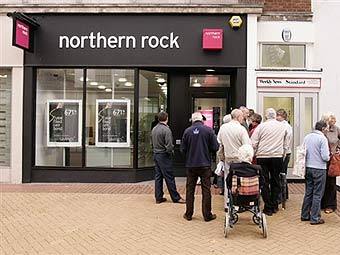  Northern Rock.  AFP