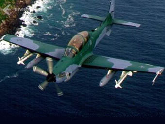  EMB-314 Super Tucano.    defenseindustrydaily.com