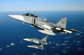 JAS 39 Gripen.    www.defencetalk.com