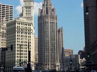 Tribune Tower ()  .    american-architecture.info