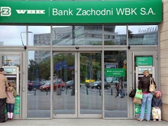   Bank Zachodni WBK.  ()AFP