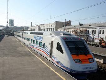Поезд Allegro. Фото пресс-службы РЖД.