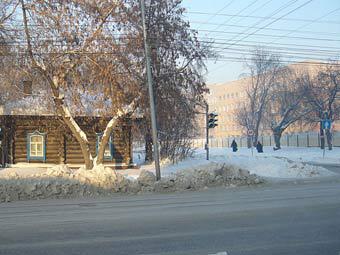 Улица в Новосибирске. Фото пользователя Stesso с сайта wikipedia.org