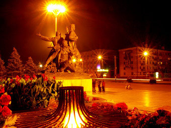 Площадь Партизан в Брянске. Фото пользователя BookMaster с сайта objectivebryansk.ru