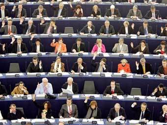 Заседание Совета Европы. Кадр телеканала НТВ, архив