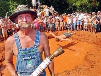 The Redneck Olympics.  ©AFP