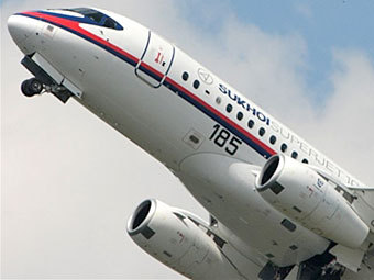 Sukhoi Superjet 100.  ©AFP
