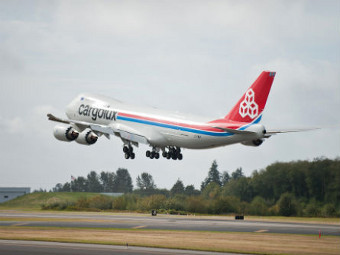B747-8F  Cargolux.    boeing.com