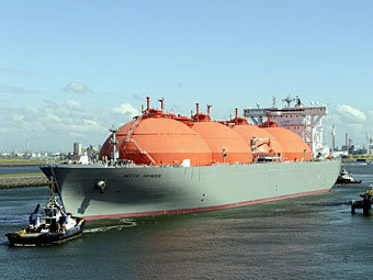 LNG tanker.  ©AFP