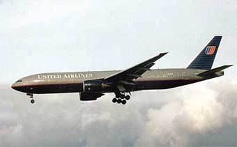   United Airlines.    www.flugzeugposter.de